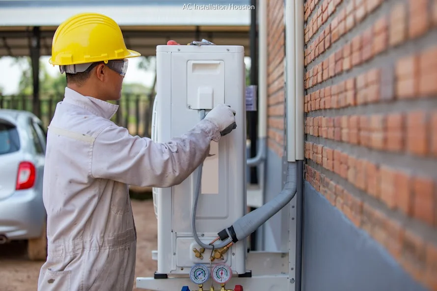 Air conditioning repair service by 75 Degree AC in Shepherd Forest Houston