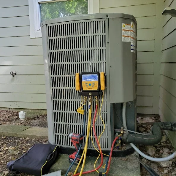 Professional AC inspection in Houston by 75 Degree AC.